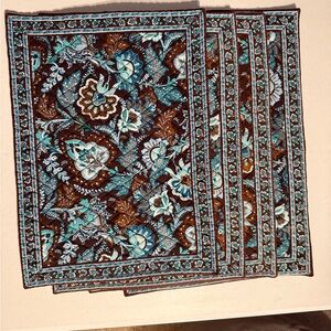 NEW/EUC Vera Bradley JAVA BLUE placemat ONE